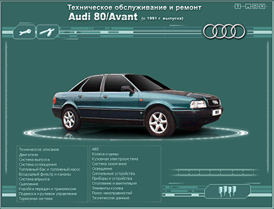 Audi 80 Avant 1991-1995 самоучитель