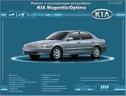 Kia Magentis / Optima выпуск c 2000 года самоучитель