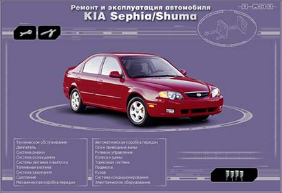 Kia Sephia / Shuma с 1995 г.в самоучитель