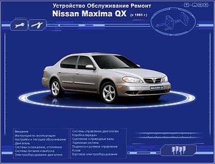 Устройство Обслуживание Ремонт Nissan Maxima QX (с 1993 г.в) - 
