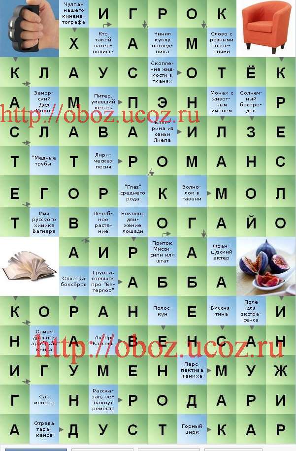 слово с разными значениями - ответ сканворд В контакте 1220 - Сканвордист Вконтакте